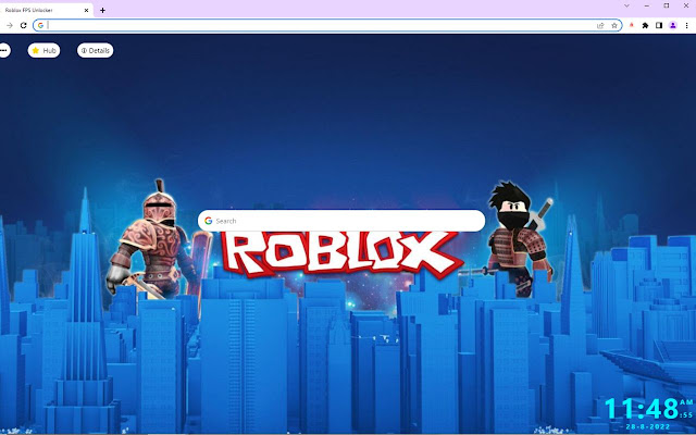 Roblox FPS Unlocker 2022 [New Tab BG]  from Chrome web store to be run with OffiDocs Chromium online